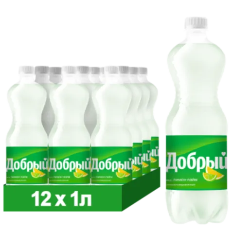 Добрый лимон-лайм 1,0л